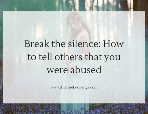 Break the silence: How to tell others that you were abused