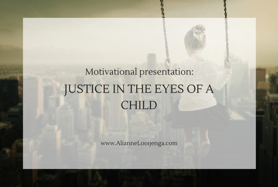 Justice in the eyes of a child