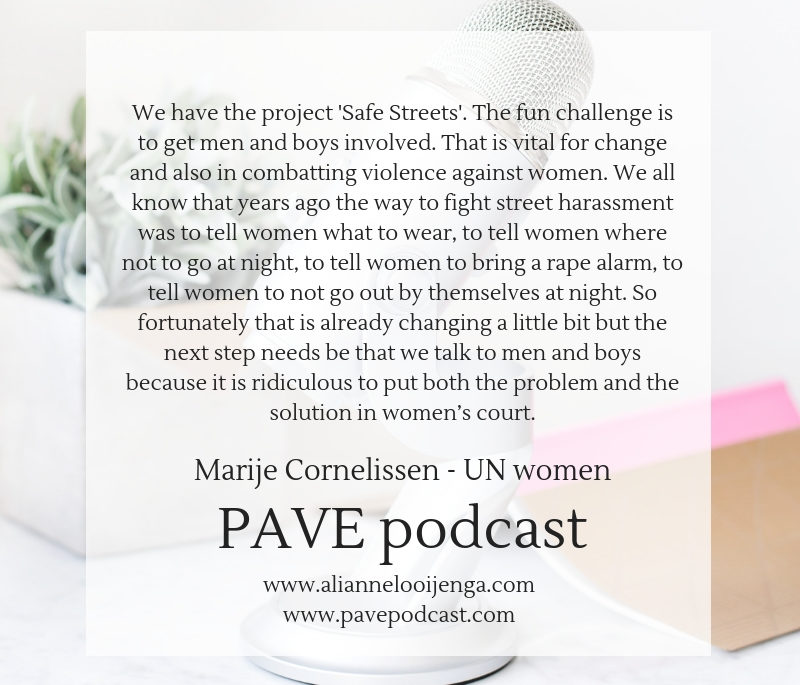 Marije Cornelissen PAVE podcast