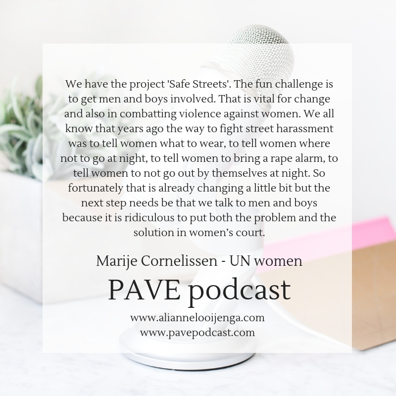 Marije Cornelissen PAVE podcast